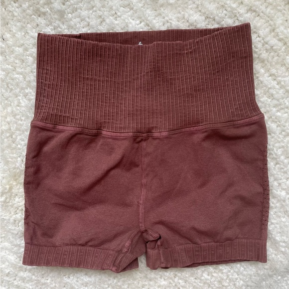Free People Good Karma Running Shorts Nutmeg Size XS/S NWOT $48 - Picture 7 of 9